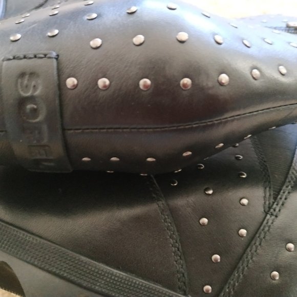 new sorel Joan of arctic Chelsea Studs boots 7 38 - Picture 3 of 4